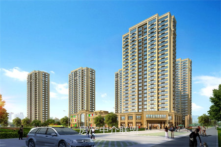 广场组团住房3室2厅1卫125平米